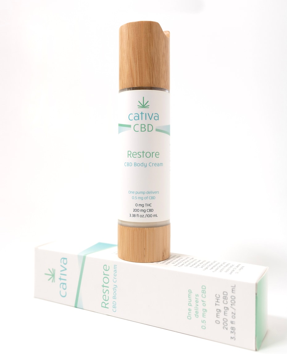 Restore CBD Body Cream with Box