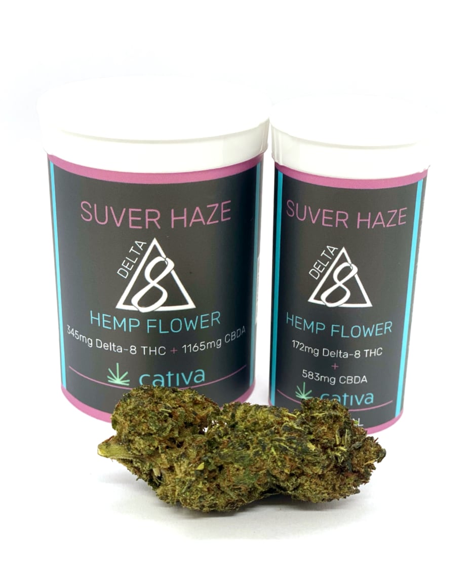 Delta 8 Flower Suver Haze Drams and Flower